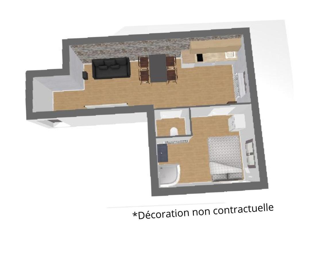 Jacobin-Centre Ville-Paisible-2 Couchages Amiens Exterior photo